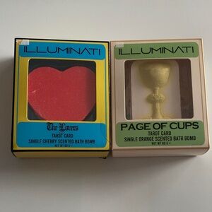 Illuminati Tarot Card Bath Bomb Set